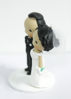 Picture of Classic wedding cake topper, Traditional bride & groom wedding topper