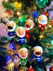 Picture of Santa Claus Ornament, Unique Christmas ornament