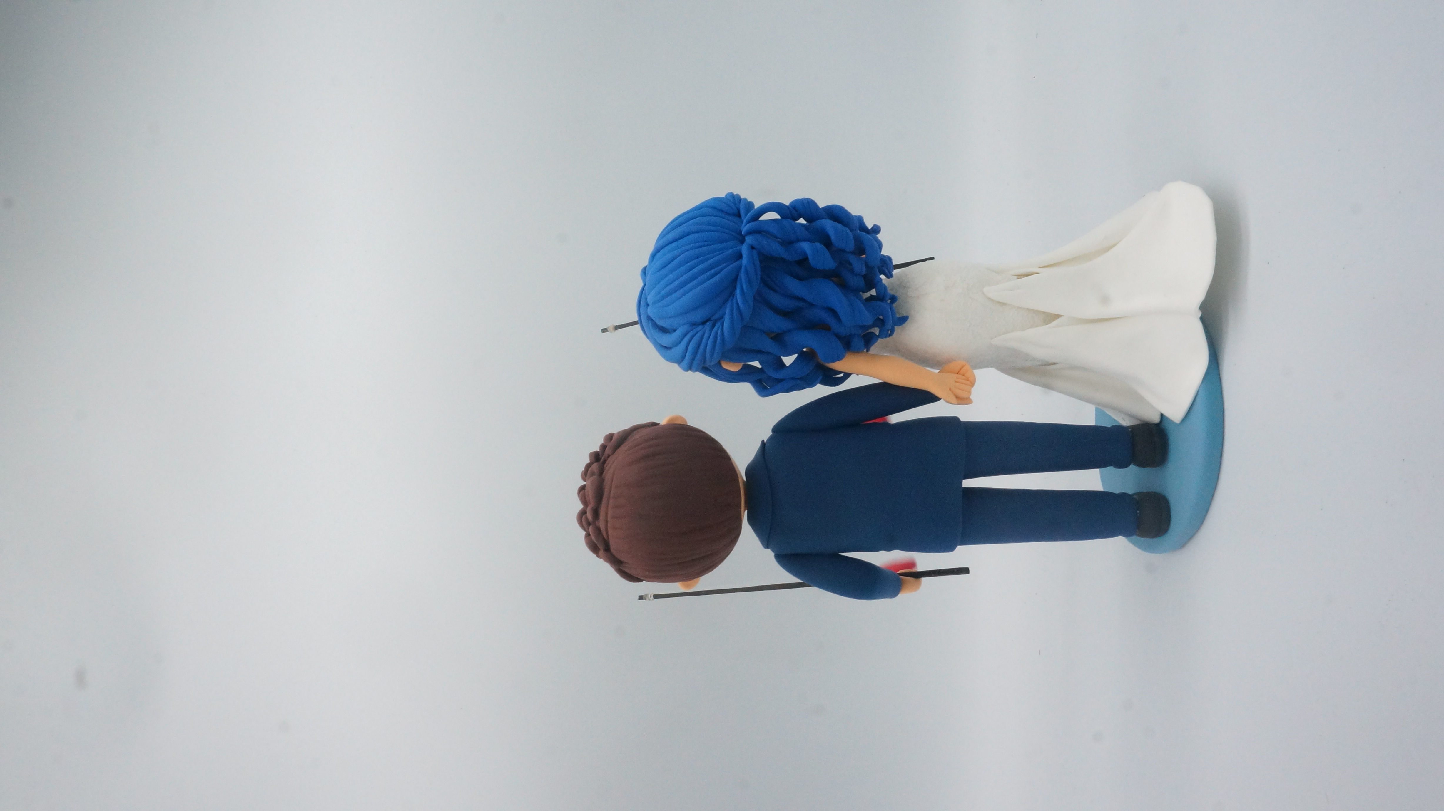 World Cake Topper. Fishing Bride and Groom Wedding Cake Topper, Steal your  heart wedding cake topper