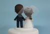 Picture of Sweet pink Wedding Cake Topper