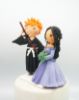 Picture of Jasmine Princess and Ichigo wedding cake topper, Anime Character  Groom and princess Wedding Cake Topper