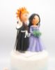 Picture of Jasmine Princess and Ichigo wedding cake topper, Anime Character  Groom and princess Wedding Cake Topper