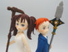 Picture of Geeky Anime Fandom With Inspired Seven Deadly Sins Wedding Cake Topper