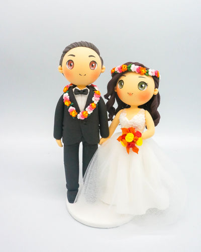 Picture of Hawaiian Wedding Cake Topper