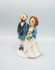 Picture of Scottish Wedding Cake Topper, Groom in Kilt wedding cake topper