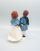 Picture of Scottish Wedding Cake Topper, Groom in Kilt wedding cake topper