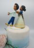 Picture of Bride Chasing Groom Wedding Cake Topper, Indian wedding cake topper