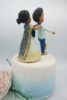 Picture of Bride Chasing Groom Wedding Cake Topper, Indian wedding cake topper