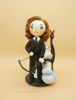 Picture of Realm of the mad god wedding cake topper, Gamer wedding cake topper, Pixel game wedding topper