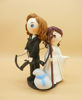 Picture of Realm of the mad god wedding cake topper, Gamer wedding cake topper, Pixel game wedding topper
