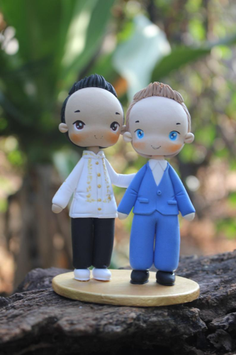 Picture of Barong Wedding Cake Topper - Clearance