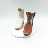 Picture of Cowboy boots wedding - Boot Cake Topper - Western Cowboy Wedding