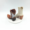 Picture of Cowboy boots wedding - Boot Cake Topper - Western Cowboy Wedding