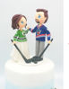 Picture of Hockey sport wedding cake topper