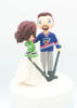 Picture of Hockey sport wedding cake topper