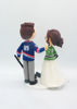 Picture of Hockey sport wedding cake topper