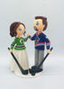 Picture of Hockey sport wedding cake topper