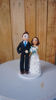 Picture of Blue Theme Wedding Cake Topper - CLEARANCE