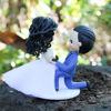 Picture of Marry Me, I Do Wedding cake topper, Proposal Idea Cake Topper