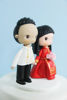 Picture of Chinese and Barong wedding cake topper, Filipino and Chinese wedding topper