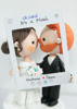 Picture of OK Cupid wedding cake topper, Dating online cake topper