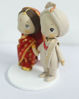 Picture of Indian wedding cake topper, Traditional Indian Couple wedding cake topper