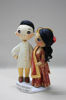 Picture of Hindu wedding cake topper, Indian wedding cake topper