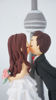 Picture of Wedding cake topper, CN Tower wedding cake topper, Kissing bride & groom- CLEARANCE
