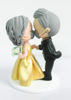 Picture of Gold Anniversary cake topper