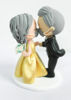 Picture of Gold Anniversary cake topper