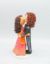 Picture of Mexican & Indian Lesbian Wedding Cake Topper, Bride & Bride Cake Topper