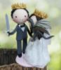 Picture of Game of Thrones Wedding  Cake Topper, GOT fan wedding cake topper