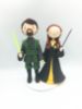 Picture of Harry Potter & Star Wars Wedding Cake Topper, Movie Inspired theme wedding cake topper