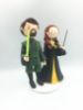 Picture of Harry Potter & Star Wars Wedding Cake Topper, Movie Inspired theme wedding cake topper