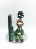 Picture of Funny bride & groom wedding cake topper, Mc Sorley's Old Ale House Wedding Cake Topper