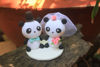 Picture of Panda wedding cake Topper