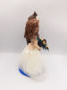 Picture of Woodland bride and groom wedding cake topper