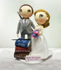 Picture of GOT wedding cake topper, the lord of the rings wedding topper