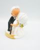 Picture of 50th year anniversary wedding cake topper