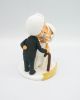 Picture of 50th year anniversary wedding cake topper