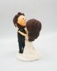 Picture of South Park wedding cake topper, Customized Commission Cartoon bride & groom clay figurine