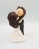 Picture of South Park wedding cake topper, Customized Commission Cartoon bride & groom clay figurine