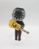 Picture of Chinese and Mexican wedding cake topper, Guitarist wedding cake cake topper
