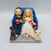 Picture of Pick up truck wedding cake topper, Fast food and Fried chicken lover wedding cake topper