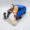 Picture of Pick up truck wedding cake topper, Fast food and Fried chicken lover wedding cake topper