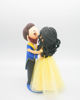 Picture of Beauty and the beast wedding cake topper, Disney wedding dance topper