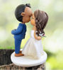 Picture of Kissing Wedding Cake Topper, Traditional wedding topper