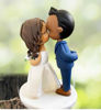 Picture of Kissing Wedding Cake Topper, Traditional wedding topper