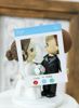 Picture of POF wedding cake topper, Online dating wedding cake topper