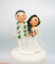 Picture of Hawaii wedding cake topper, Aloha wedding cake topper